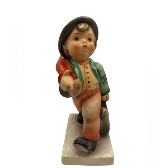 Goebel Hummel MERRY WANDERER Hum 11/0 TM2 Full Bee (Stamped) 5.25” figurine - Picture 2 of 8